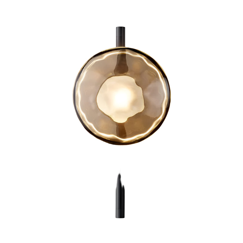 Nordic Round Design Ceto Glass Wall Light 22