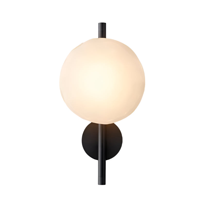 Nordic Round Design Ceto Glass Wall Light 30