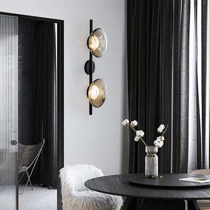 Nordic Round Design Ceto Glass Wall Light 4