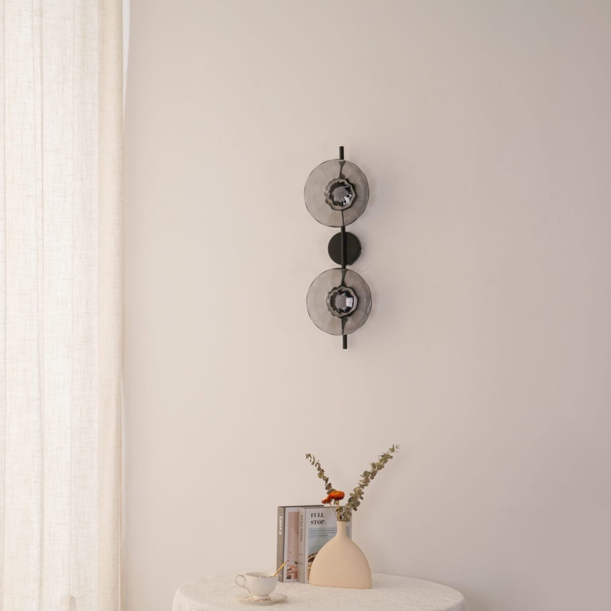 Nordic Round Design Ceto Glass Wall Light 6