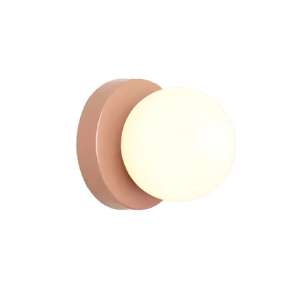 Nordic Rounded Minimalist LED Iron Wall Light 12