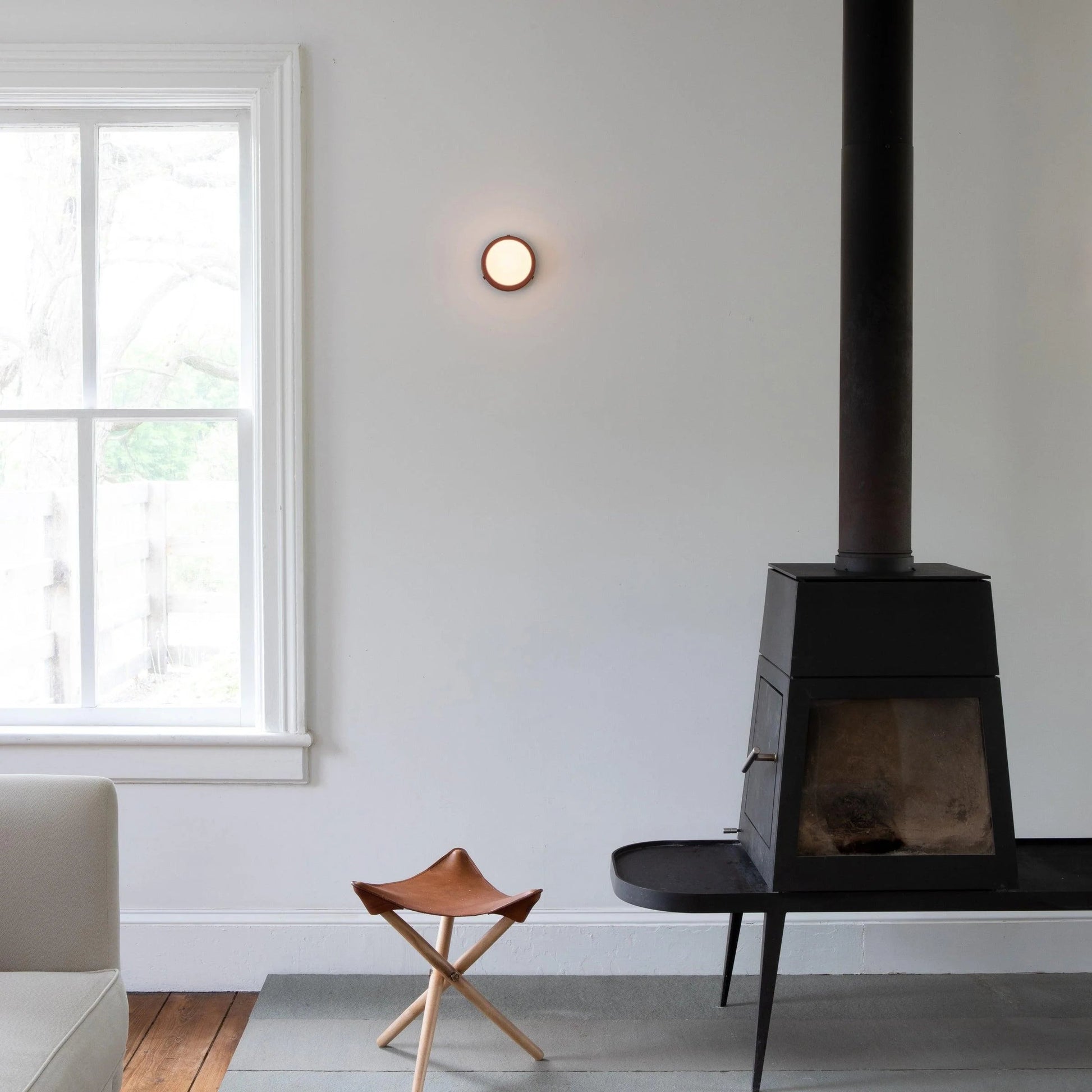 Nordic Rounded Minimalist LED Iron Wall Light 3