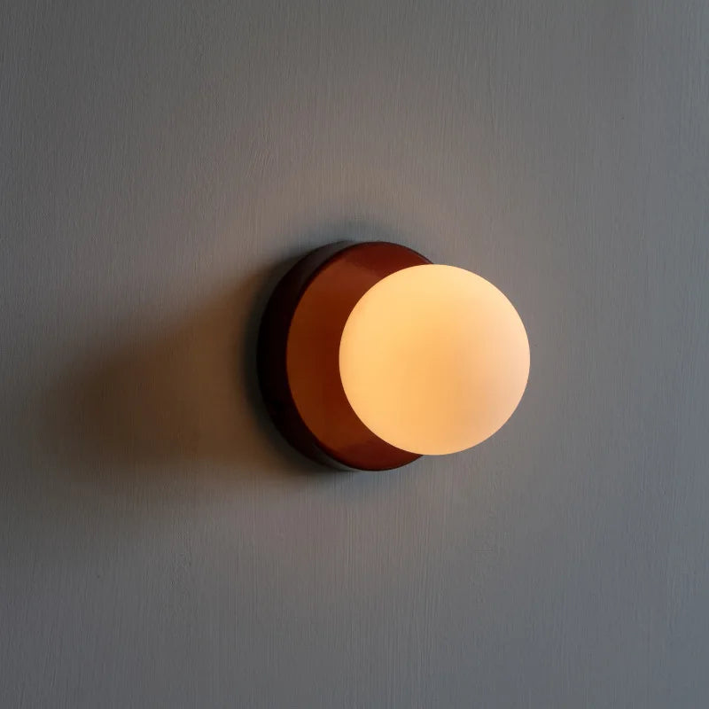 Nordic Rounded Minimalist LED Iron Wall Light 6