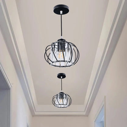 Glass Globe Pendant Light Ceiling Fixture