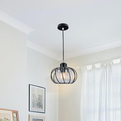 Glass Globe Pendant Light Ceiling Fixture