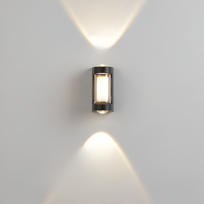 Nordic Up Down Acrylic Waterproof Minimalist Outdoor Wall Light 10