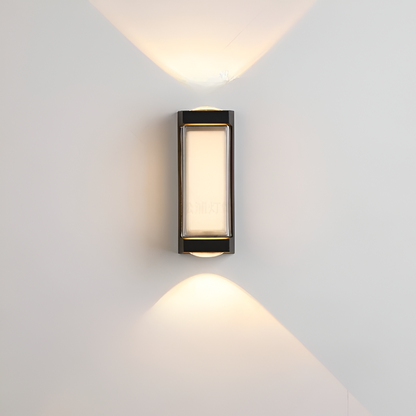 Nordic Up Down Acrylic Waterproof Minimalist Outdoor Wall Light 14