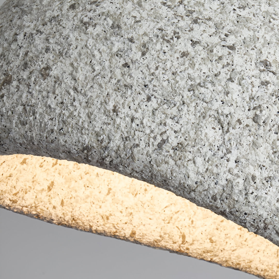 Nordic Wabi Sabi Pendant Light Fiberglass Modern Fixture