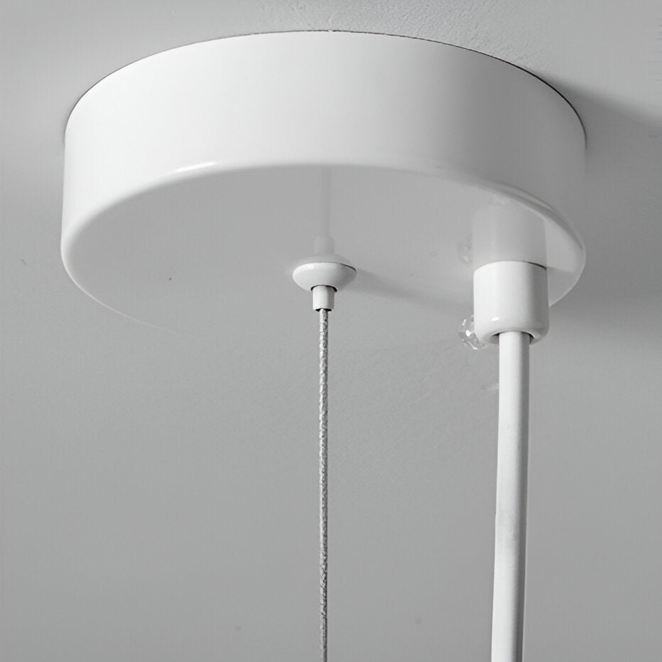 Wabi Sabi Glass Metal Cloud Burst Pendant Light