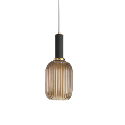 Colorful Glass Retro Pendant Light Nordic Design