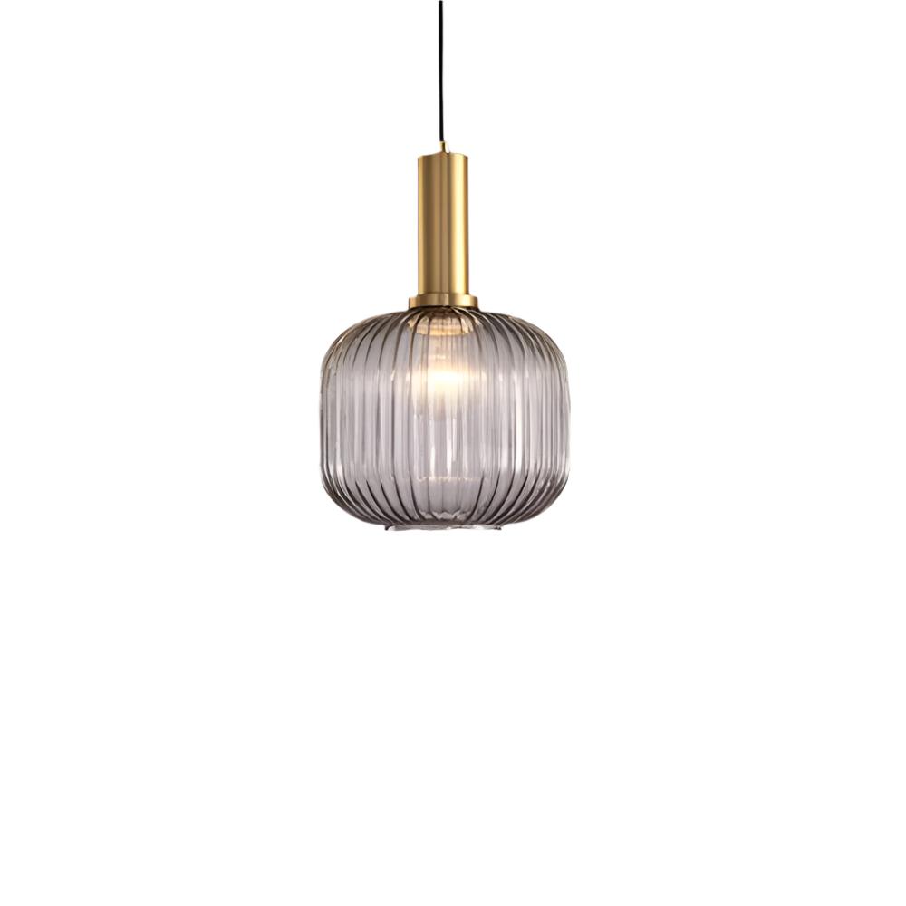Colorful Glass Retro Pendant Light Nordic Design