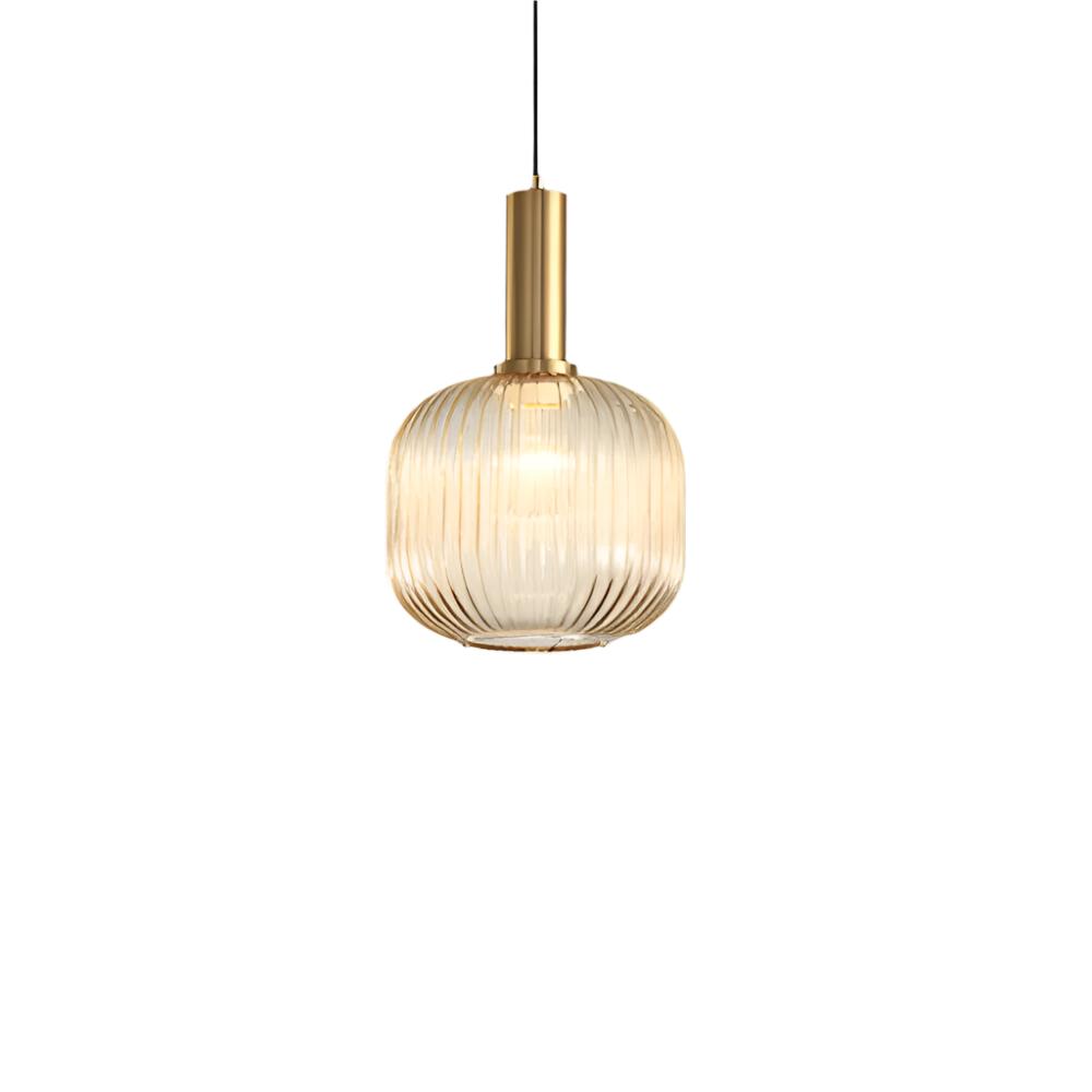Colorful Glass Retro Pendant Light Nordic Design