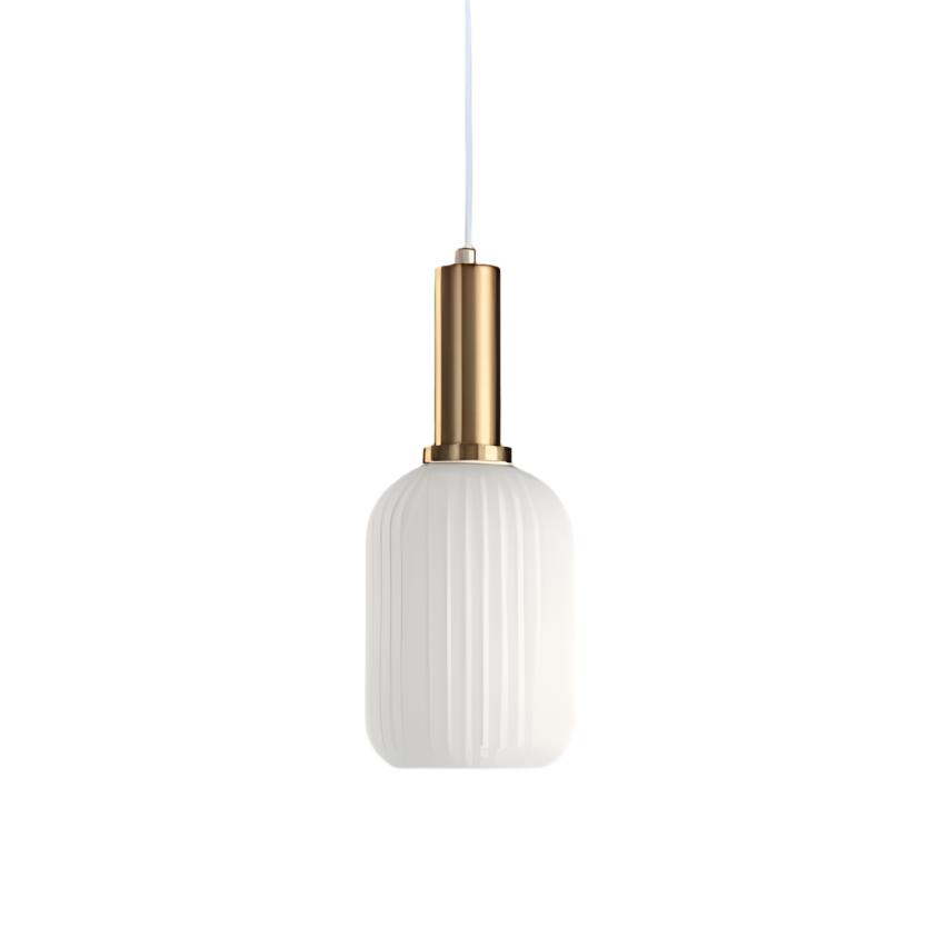 Colorful Glass Retro Pendant Light Nordic Design