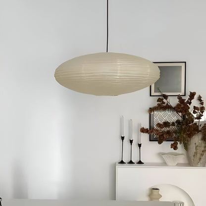 Mist Shard Japandi Paper Pendant Light