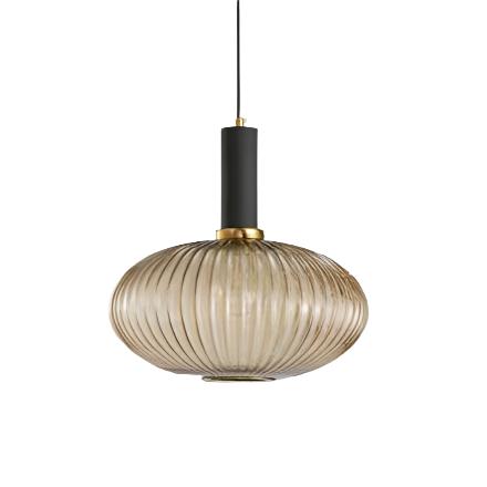 Colorful Glass Retro Pendant Light Nordic Design