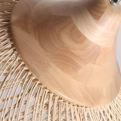 Rattan Metal Retro Bohemian Pendant Light