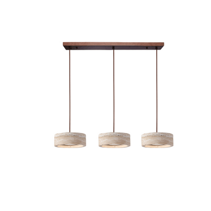 Travertine Stone Wabi Sabi Style Pendant Light