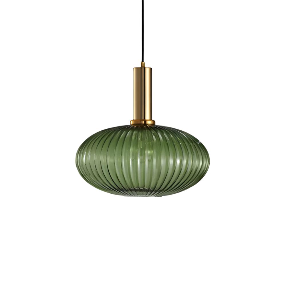 Colorful Glass Retro Pendant Light Nordic Design