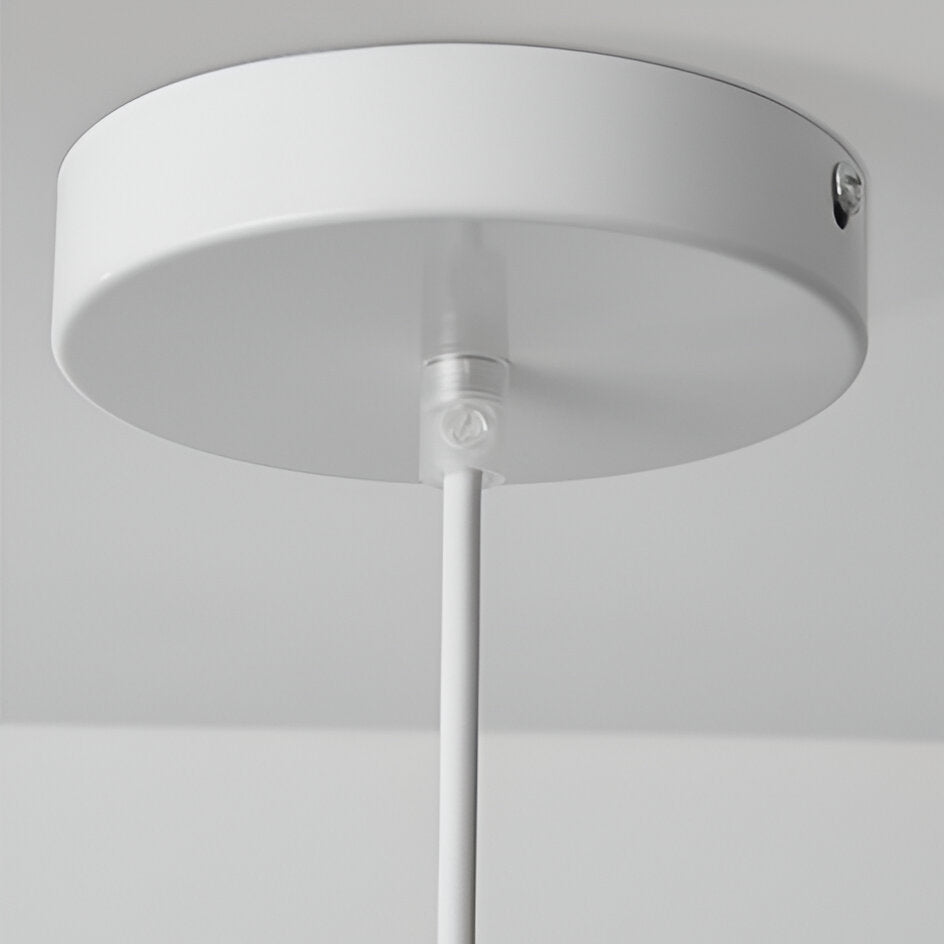 Nordic Wabi Sabi Pendant Light Fiberglass Modern Fixture