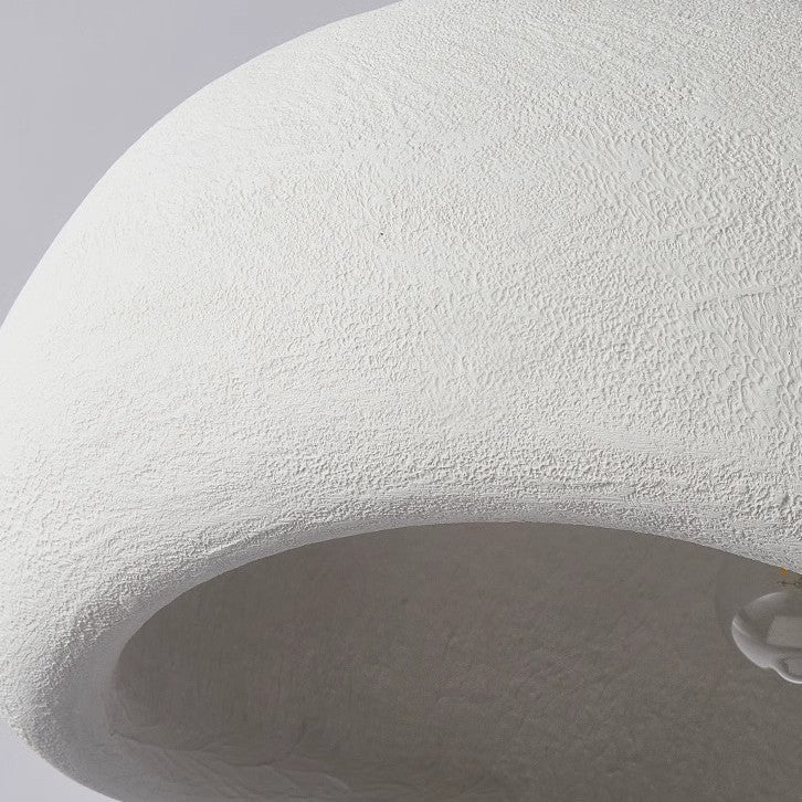 Wabi Sabi Glass Metal Cloud Burst Pendant Light