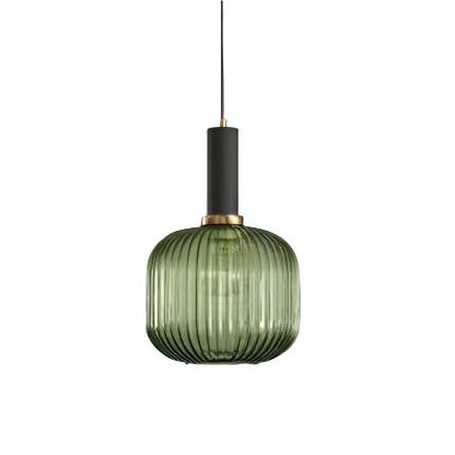 Colorful Glass Retro Pendant Light Nordic Design