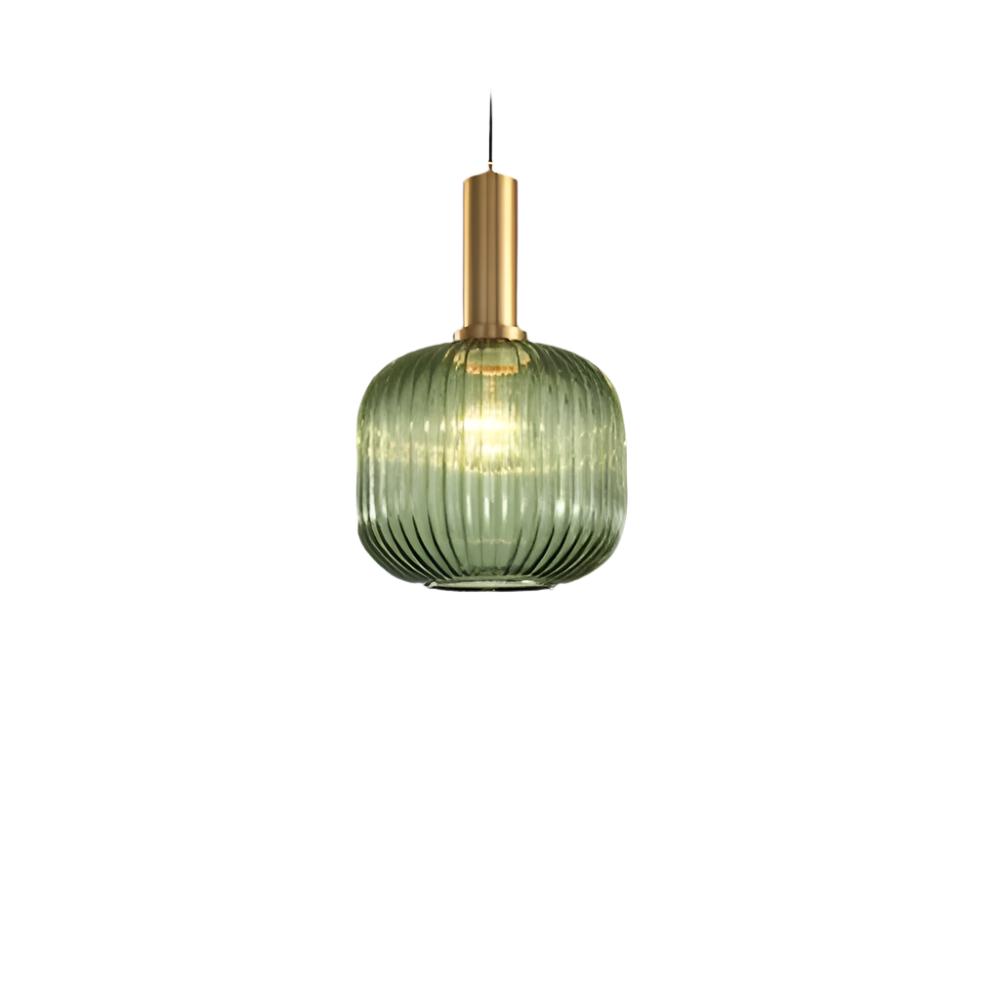 Colorful Glass Retro Pendant Light Nordic Design