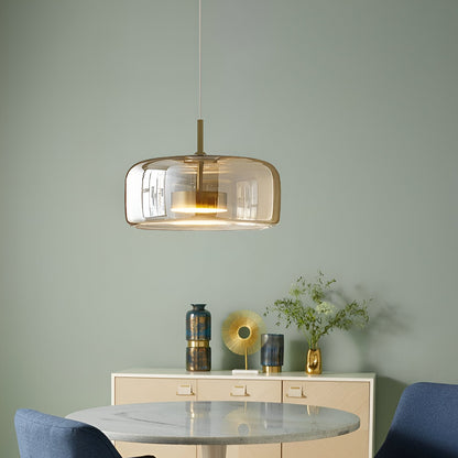 Modern Glass Retro LED Pendant Light