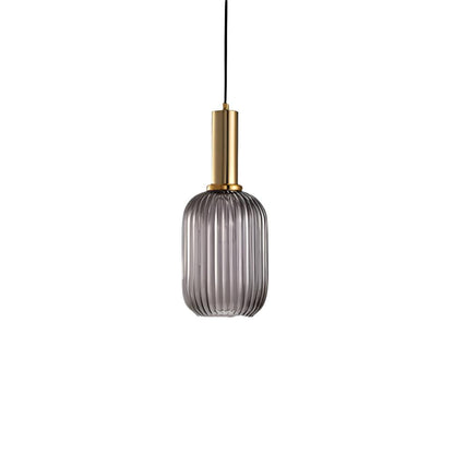 Colorful Glass Retro Pendant Light Nordic Design