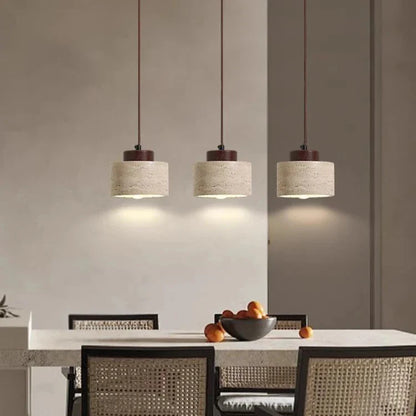 Clear Travertine Minimalist Nordic Pendant Light