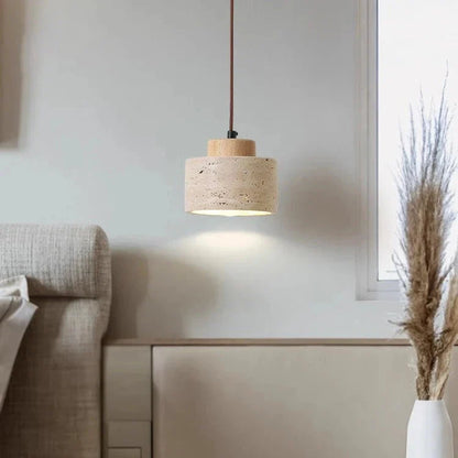 Clear Travertine Minimalist Nordic Pendant Light