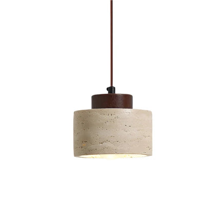 Clear Travertine Minimalist Nordic Pendant Light