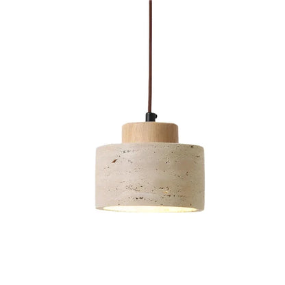 Clear Travertine Minimalist Nordic Pendant Light