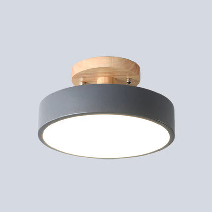 Scandinavian LED Ceiling Lamp - NordWood 4