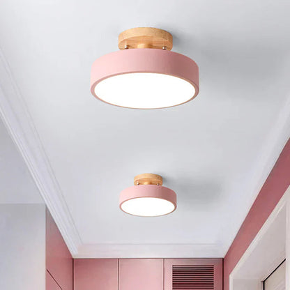 Scandinavian LED Ceiling Lamp - NordWood 6