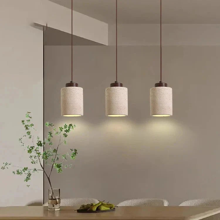 Clear Travertine Minimalist Nordic Pendant Light