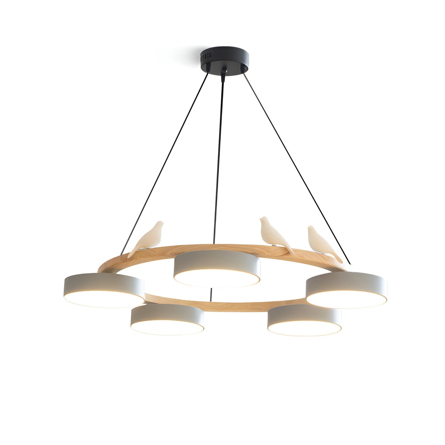 Sienna Nordic Modern Acrylic Round Pendant Light