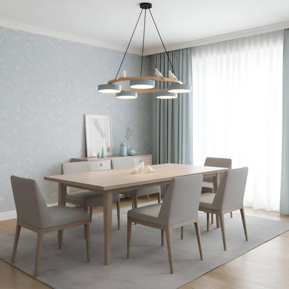 Sienna Nordic Modern Acrylic Round Pendant Light