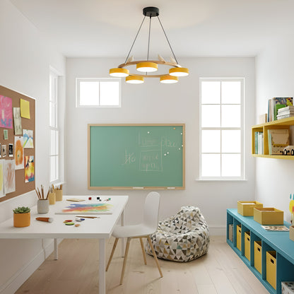 Sienna Nordic Modern Acrylic Round Pendant Light