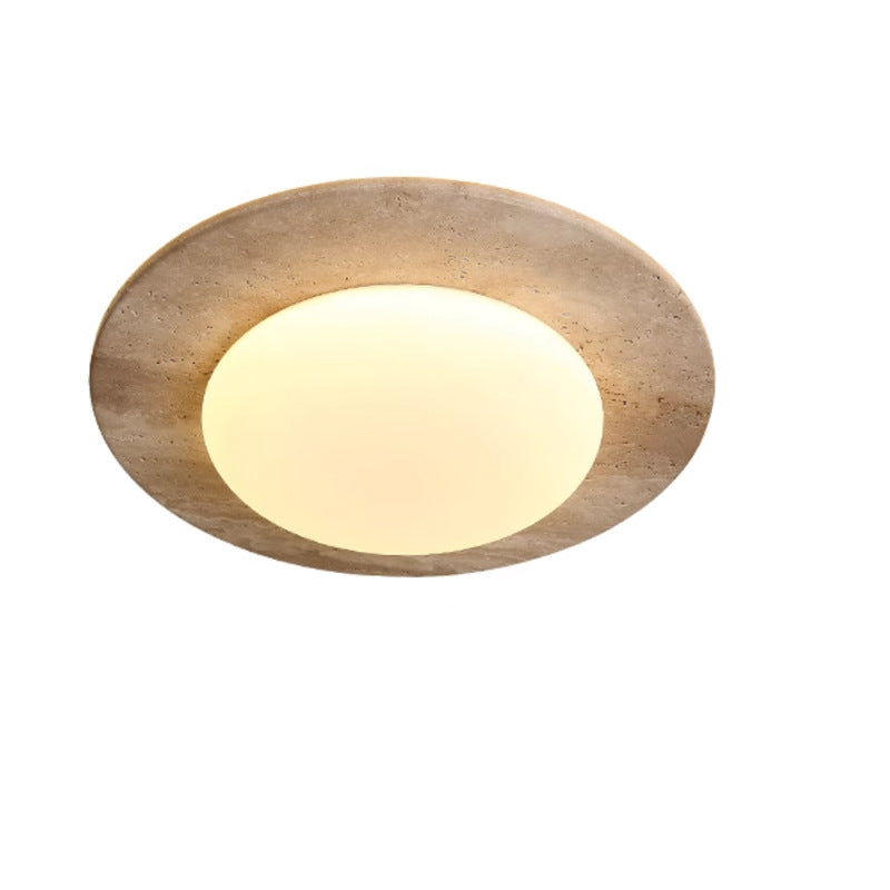 Travertine Nordic Medieval Ceiling Light 0