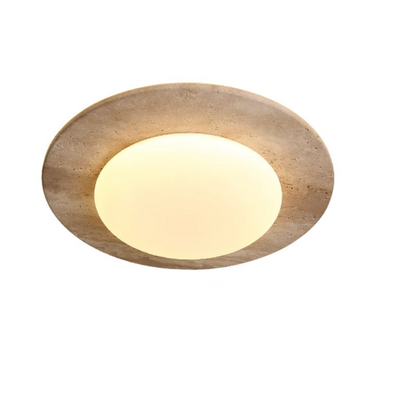 Travertine Nordic Medieval Ceiling Light 0