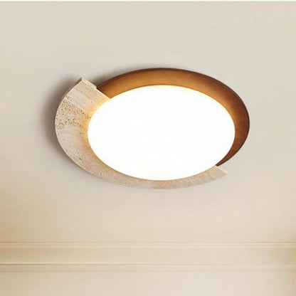 Travertine Retro Creative Geometric Ceiling Light 2