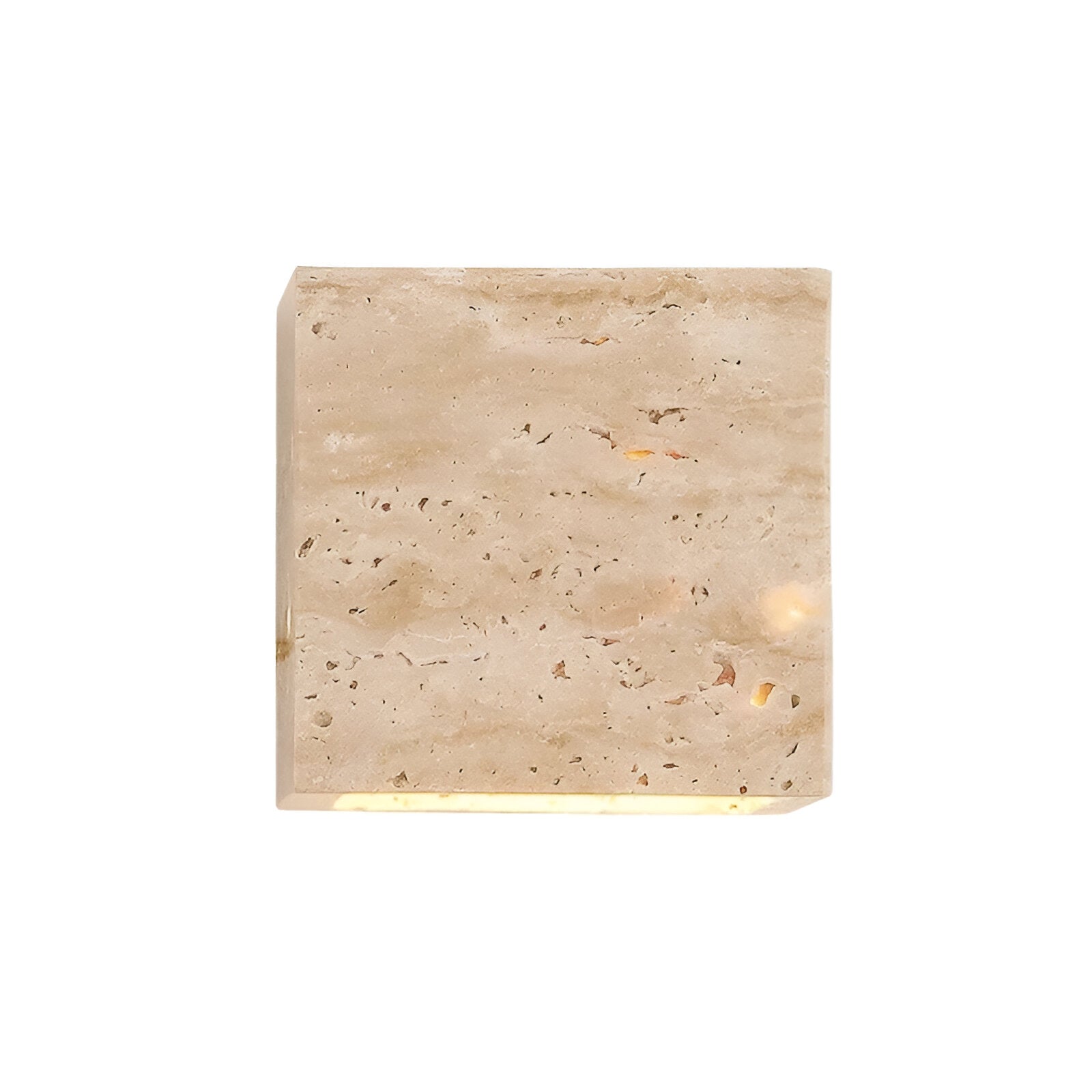 Travertine Stone Minimalist Outdoor LED Wall Light 0