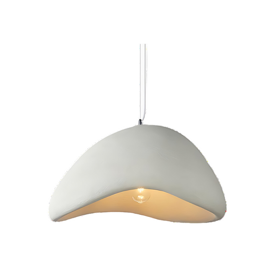 Wabi Sabi Glass Metal Cloud Burst Pendant Light