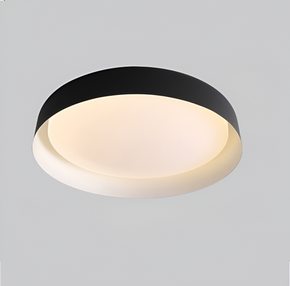 Wabi-Sabi Style Wood Grain Round Ceiling Light 8