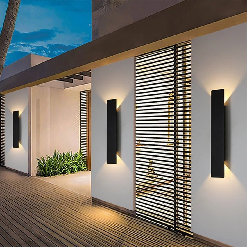 RainGuard Weatherproof LED Outdoor Wall Lights