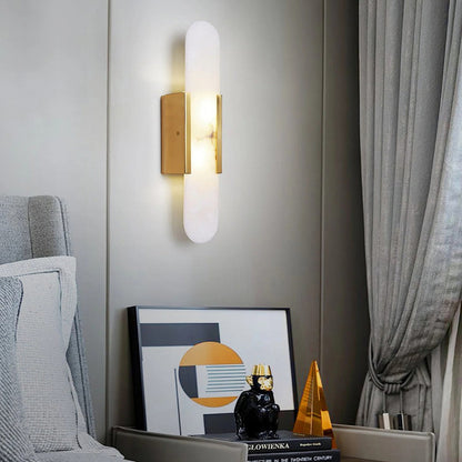Black and Gold LED Wall Lamp Modern Decorative Lighting