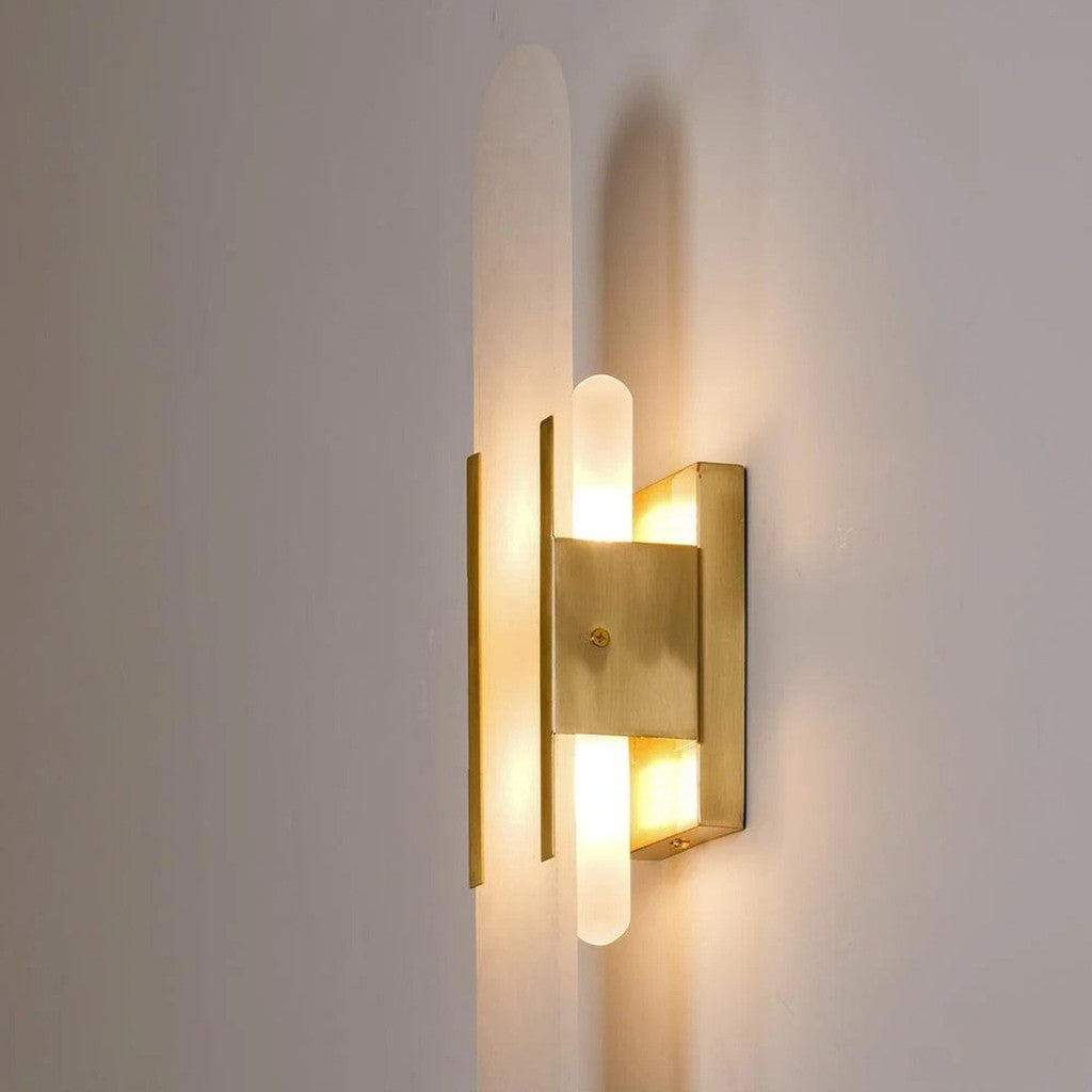Black and Gold LED Wall Lamp Modern Decorative Lighting