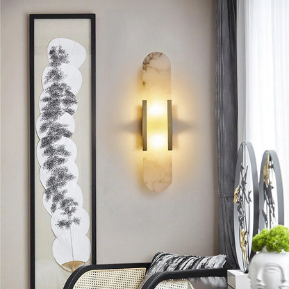 Black and Gold LED Wall Lamp Modern Decorative Lighting