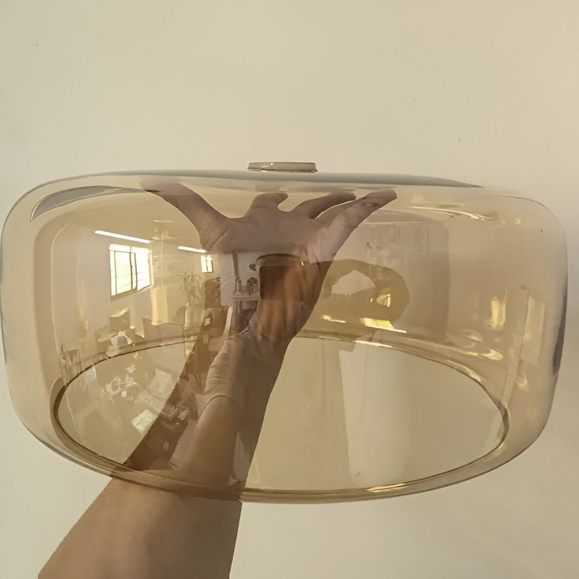 Modern Glass Retro LED Pendant Light