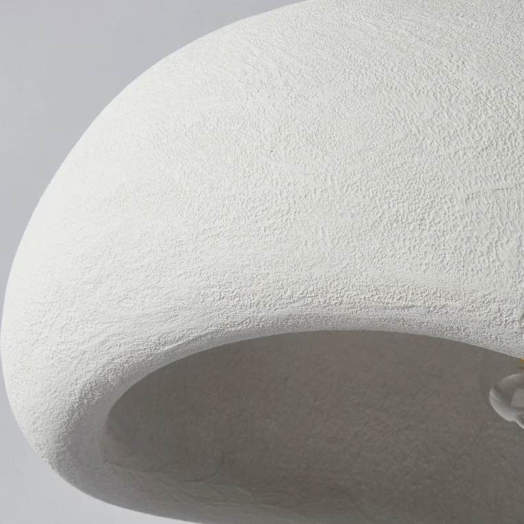 Nordic Wabi Sabi Pendant Light Fiberglass Modern Fixture
